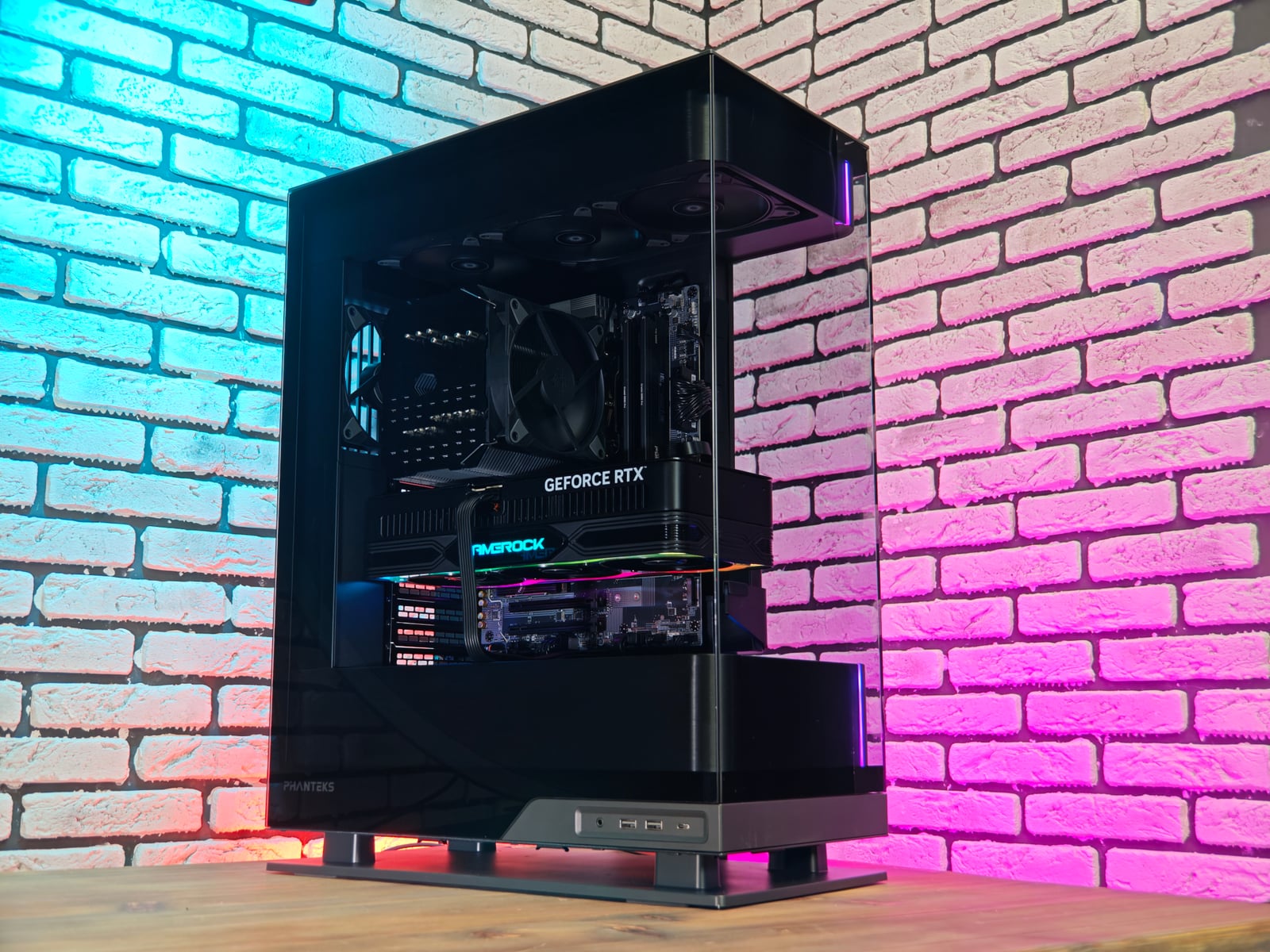 ИИ-станция — Evolv X2 — сборка ПК в Обнинске ИИ-станция — Evolv X2 — фотография сборки 1
